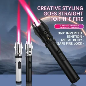Windproof Butane Gas Lighter / Torch